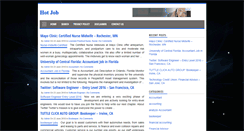 Desktop Screenshot of infohotjob.com