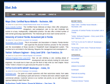 Tablet Screenshot of infohotjob.com